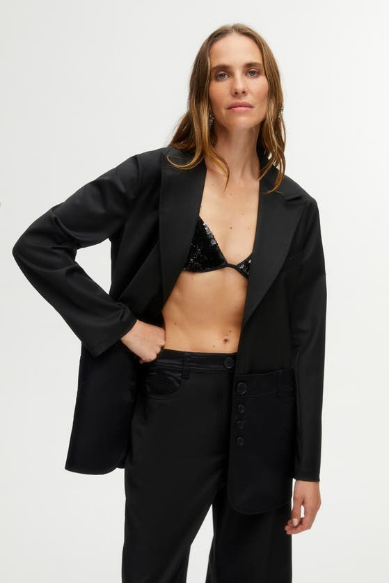 NOCTURNE NOCTURNE HIGH WAISTED PANTS 