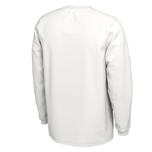 Jordan Brand White UCLA Bruins 2023 On Court Bench Long Sleeve T-Shirt