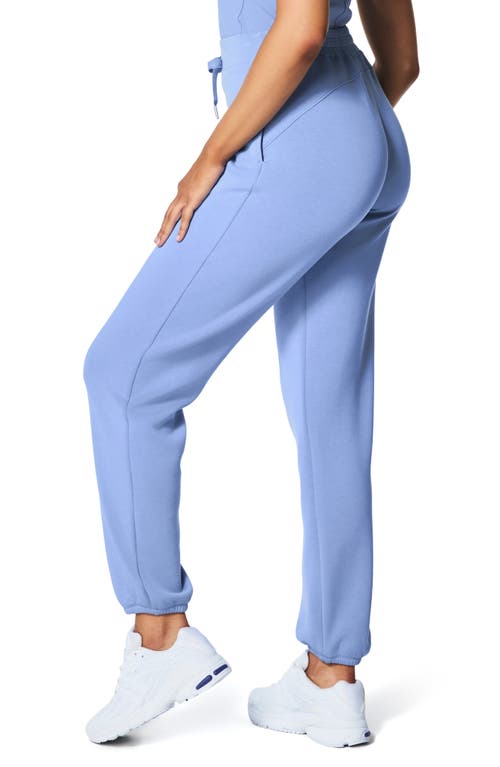 Shop Spanx ® Sweatpants In Cornflower Blue