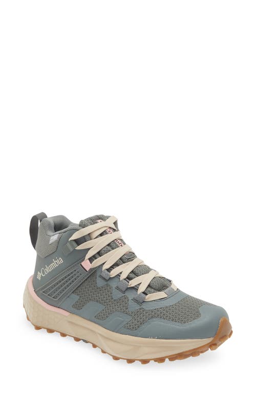 Columbia Facet™ 75 Outdry™ Mid Waterproof Hiking Sneaker In Sedona Sage/dusty Pink