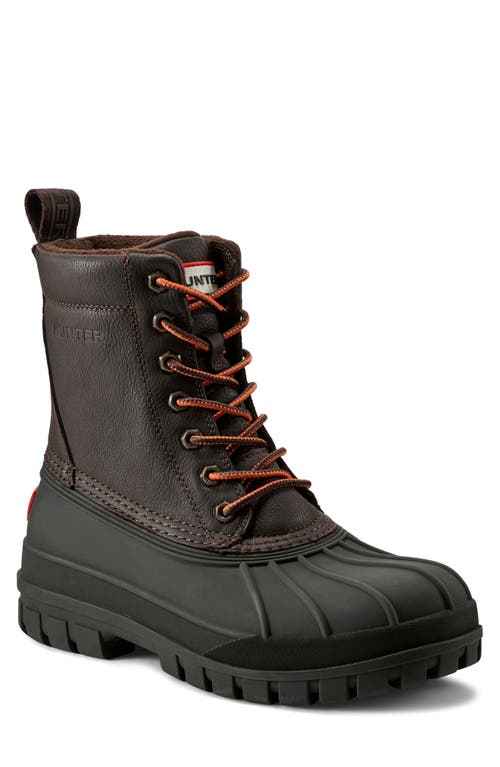 Hunter Southall Waterproof Insulated Boot In Brown