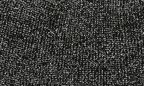 Kate Spade New York Metallic Beanie In Black