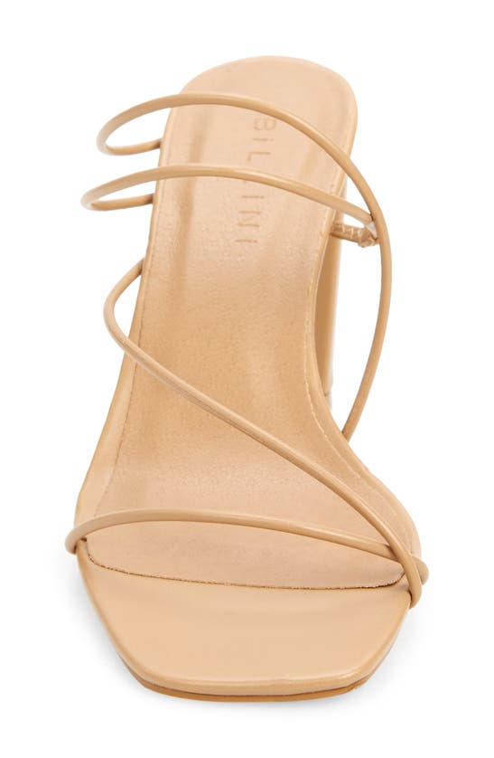 Billini Cilla Asymmetric Strappy Sandal In Fawn