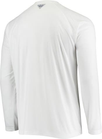 Columbia Men's Green Oregon Ducks Terminal Tackle Omni-Shade Upf 50 Long  Sleeve Hooded Long Sleeve T-shirt