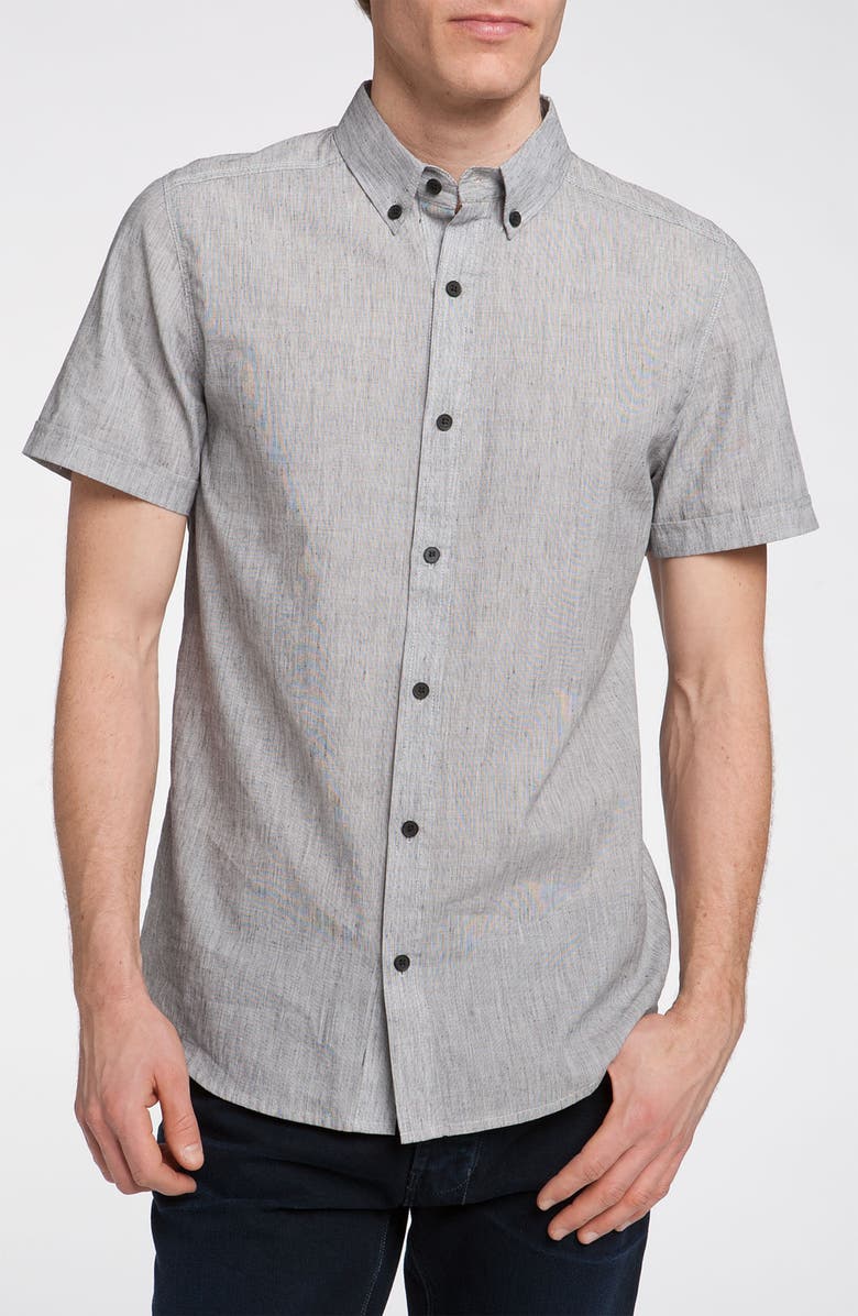 Comune 'Alton' Trim Fit Woven Shirt | Nordstrom