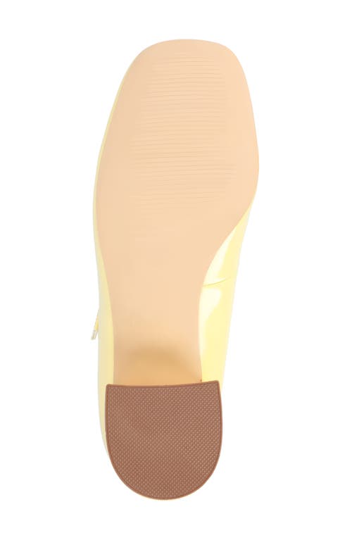 Shop Journee Collection Okenna Mary Jane Pump In Yellow