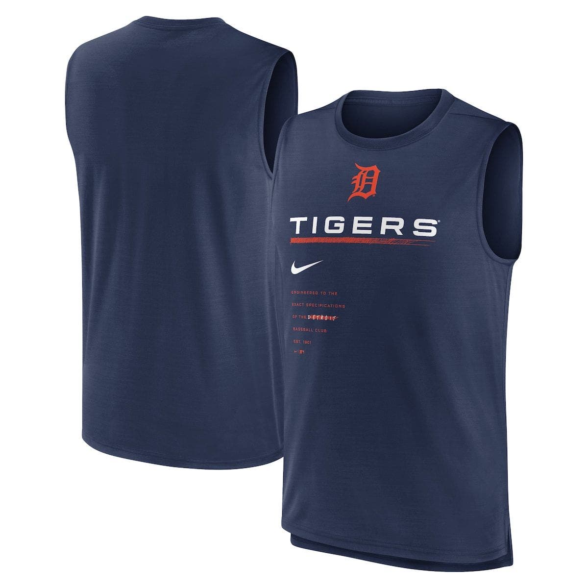 Nike Men's Nike Navy Detroit Tigers Exceed Performance Tank Top Nordstrom