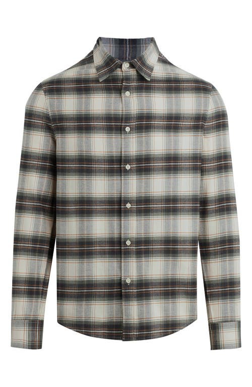 Shop Joe's Oliver Plaid Flannel Button-up Shirt In Agave Plaid