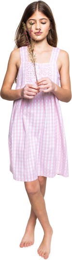 Petite Plume Kids' Gingham Nightgown | Nordstrom