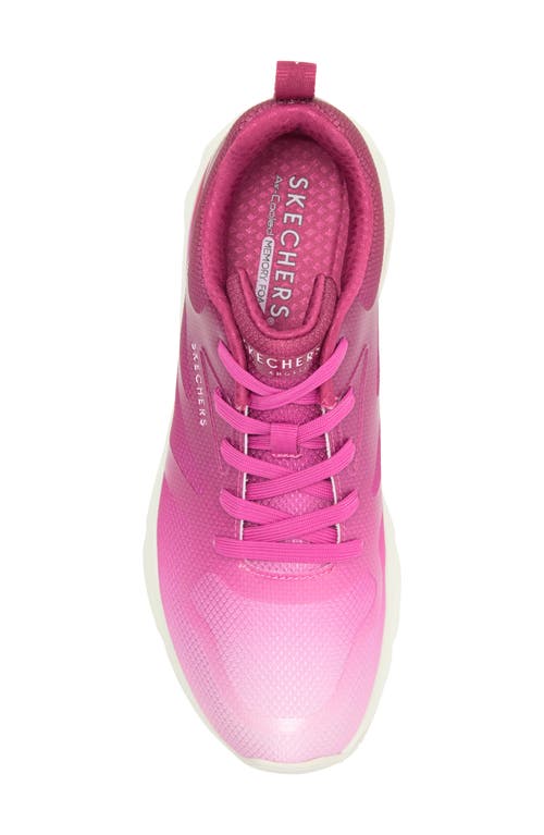 Shop Skechers Tres-air Uno-brighten Up Sneaker In Pink/multi