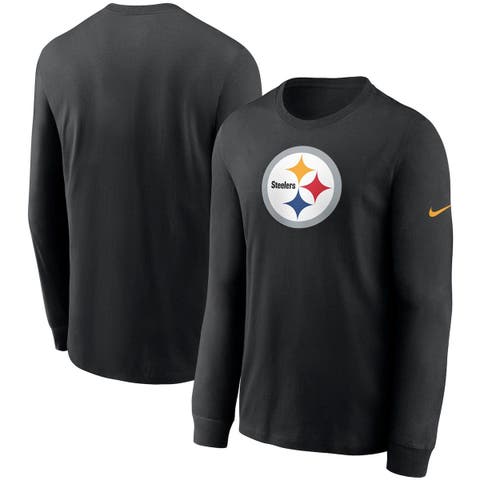 Lids Pittsburgh Steelers Nike Fan Gear Raglan Tri-Blend Performance Polo -  Black