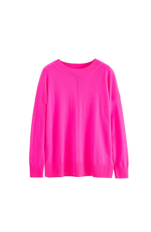 Chinti & Parker Wool-cashmere Slouchy Sweater In Pink