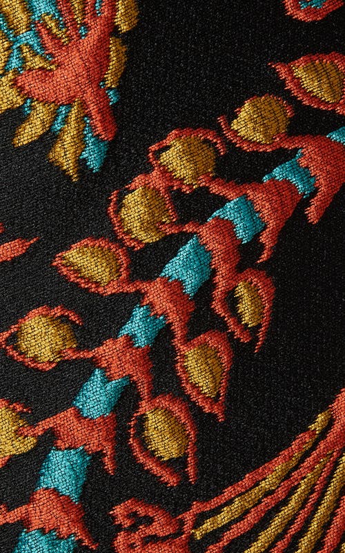 La Doublej La Scala Top In Jacquard Sicomore Black