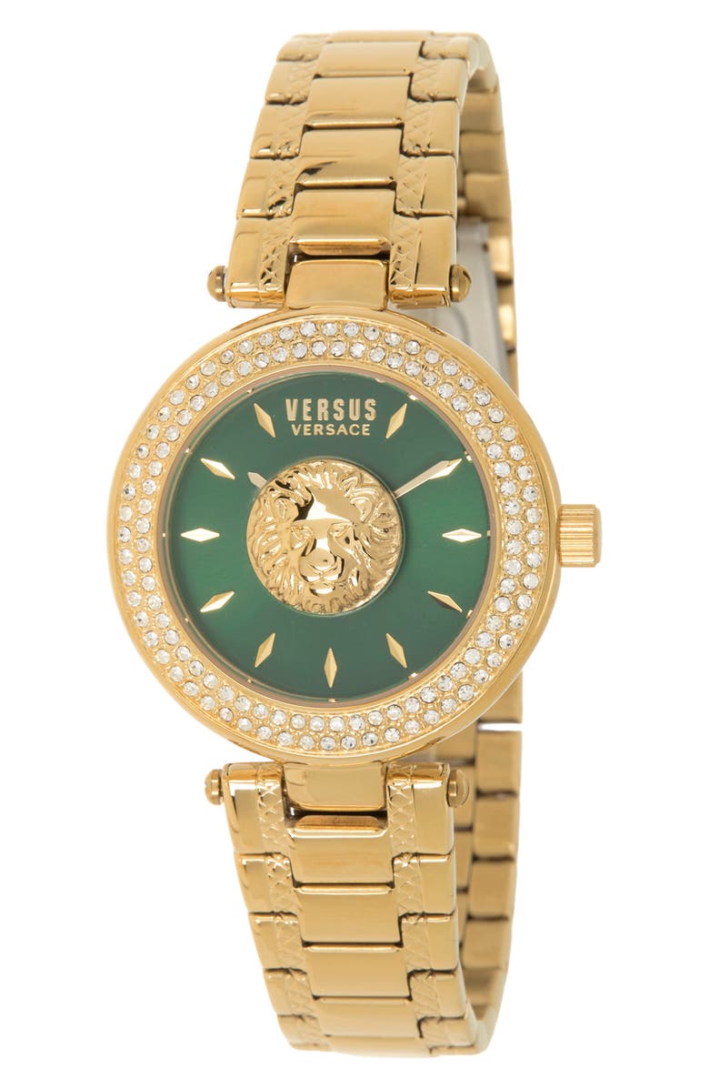 VERSUS Versace Women's Crystal Pavé Bracelet Watch, 36mm | Nordstromrack
