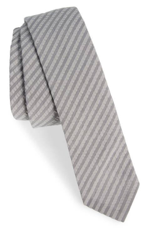 Cotton Seersucker Tie