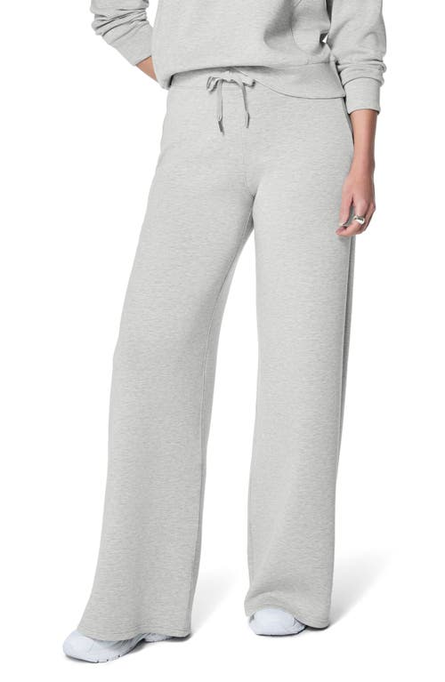 Shop Spanx ® Airessentials Wide Leg Pants In Light Grey Heather