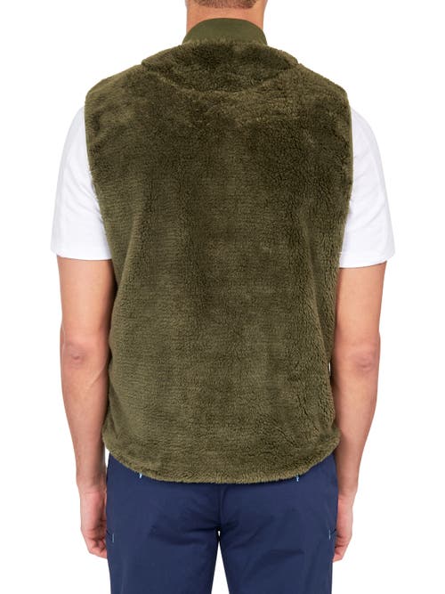 BROOKLYN BRIGADE BROOKLYN BRIGADE SOLID FUZZY VEST 