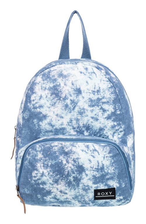 Roxy Always Cotton Canvas Backpack in Bijou Blue Long Weekend S
