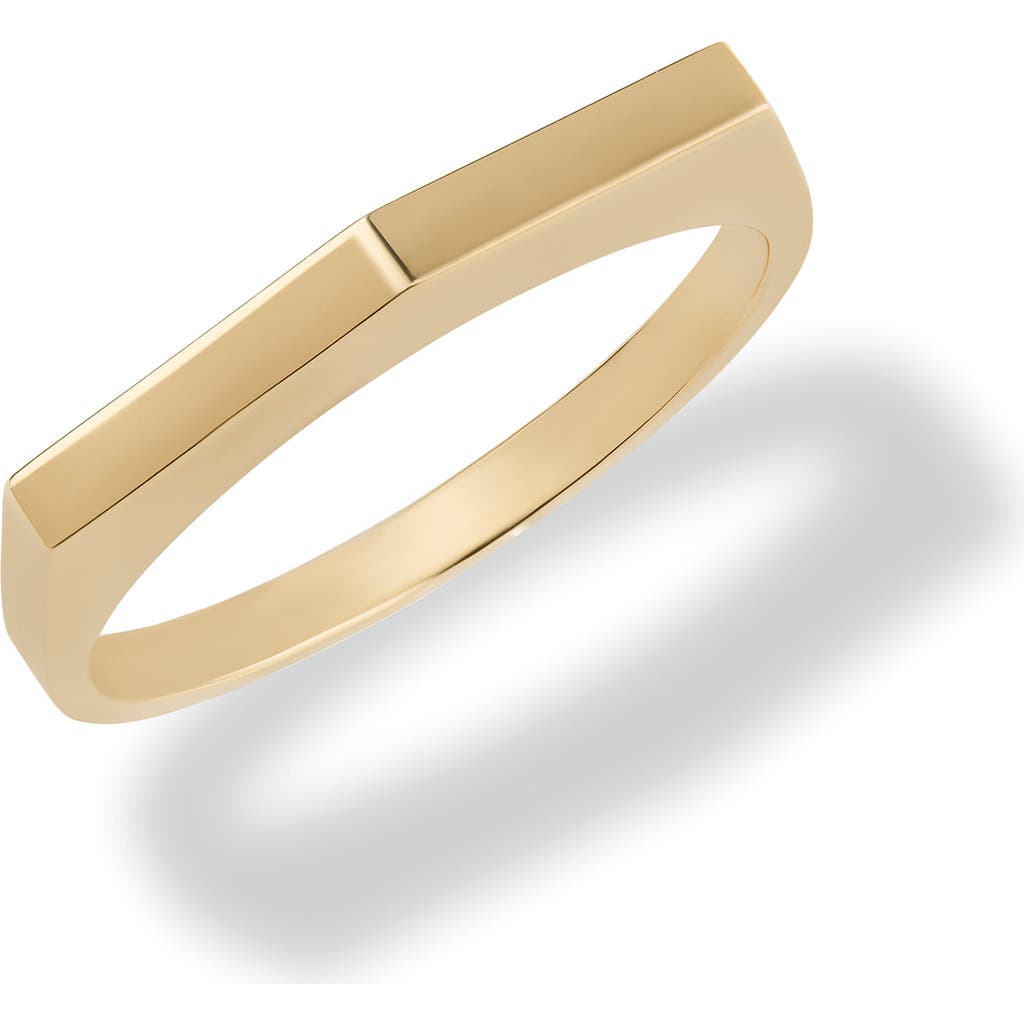 LANA LANA GEOMETRIC EDGE RING