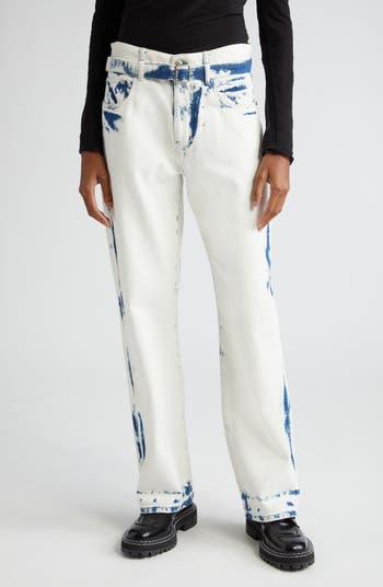 Proenza Schouler Ellsworth Belted Boyfriend Jeans Nordstrom