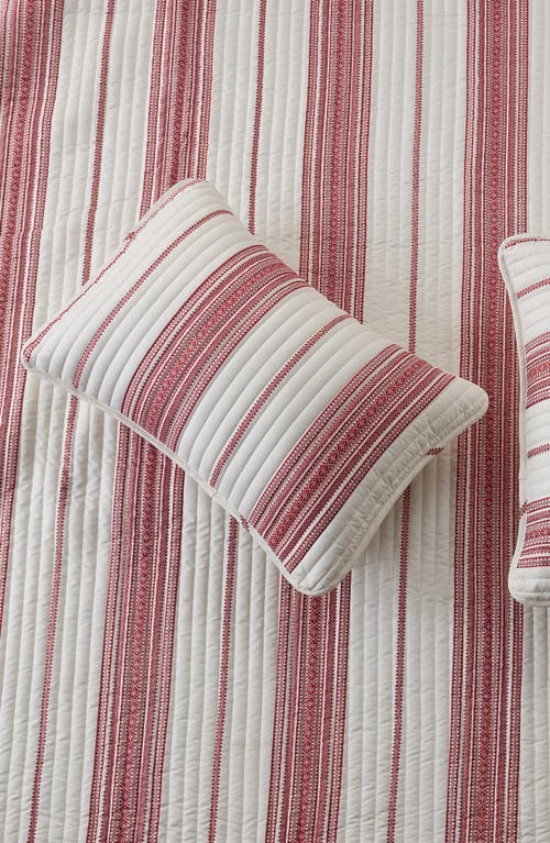WOVEN & WEFT WOVEN & WEFT STRIPE QUILT & SHAM SET
