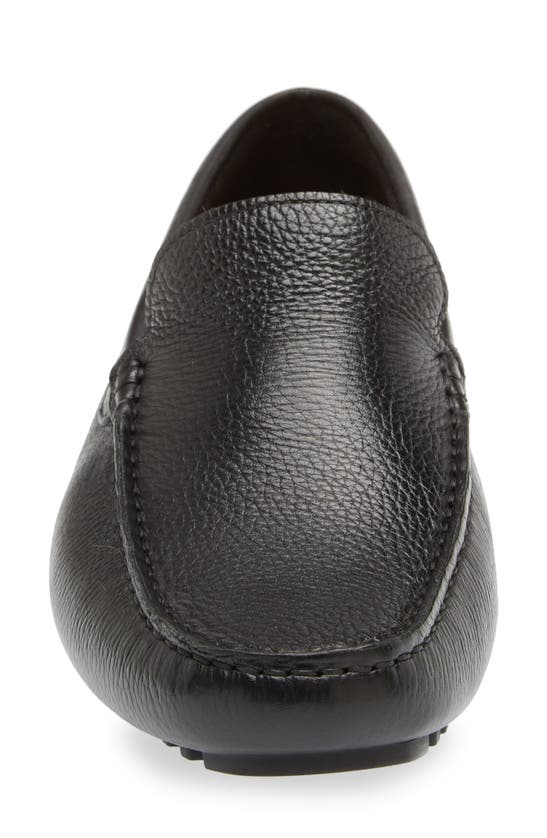 Shop Nordstrom Bend Venetian Driving Shoe In Black