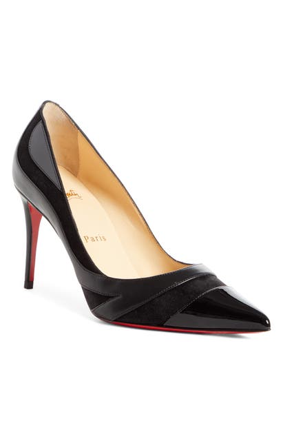 Christian Louboutin Youlahop Pointy Toe Pump In Black | ModeSens