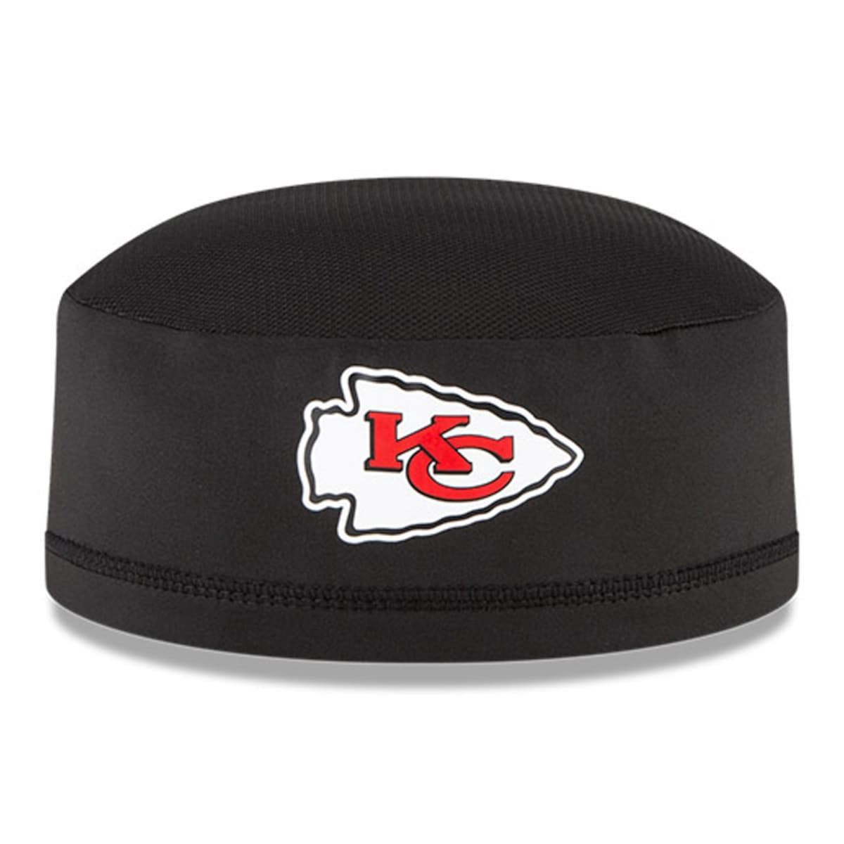 New Era Men's New Era Black Kansas City Chiefs NFL Training Skully Cap