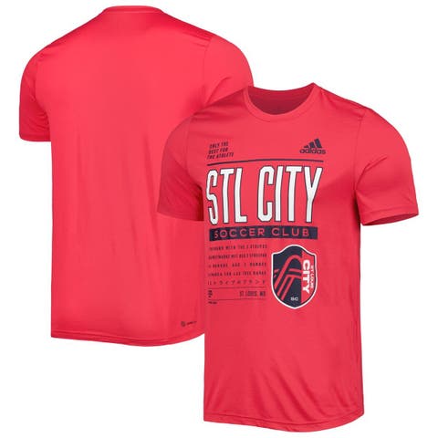 Men's Under Armour Blue St. Louis Cardinals Signature Tri-Blend Performance  T-Shirt