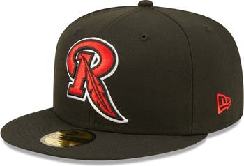 New Era Men's New Era Black Rochester Red Wings Authentic