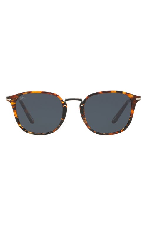 Persol 53mm Round Sunglasses in Brown Tort at Nordstrom