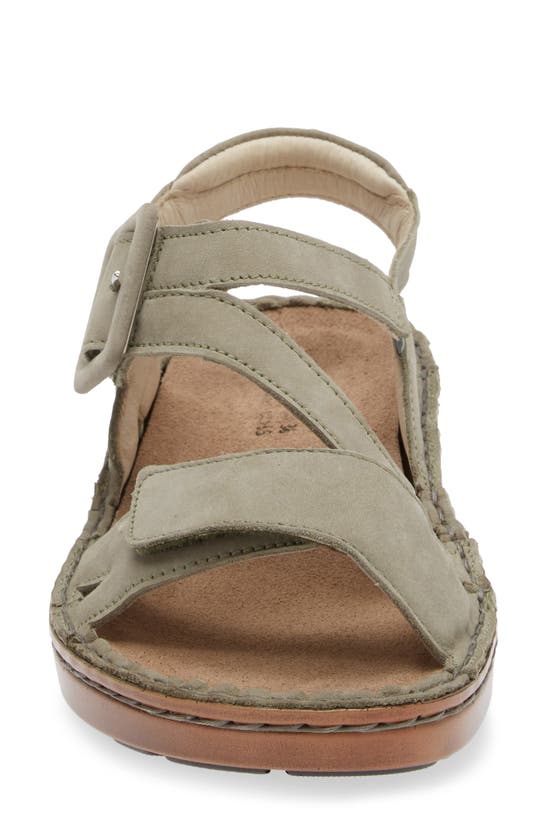 Naot Castelo Sandal In Sage Nubuck