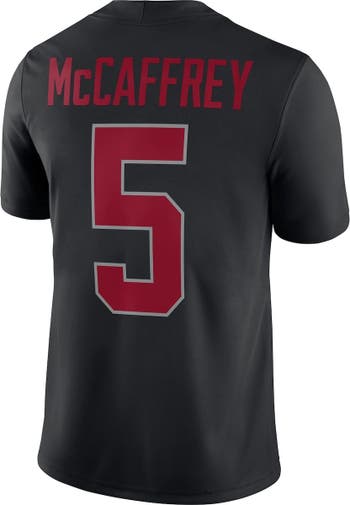 Men's Nike Christian McCaffrey Black Stanford Cardinal Alumni Game