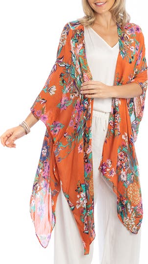 SAACHI Floral Ruana | Nordstromrack
