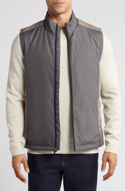 XC4 Colorblock Water Resistant Vest in Taupe