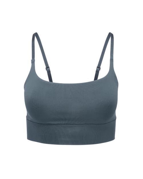 Shop Coolibrium The Contour Bralette Bra In Dark Grey