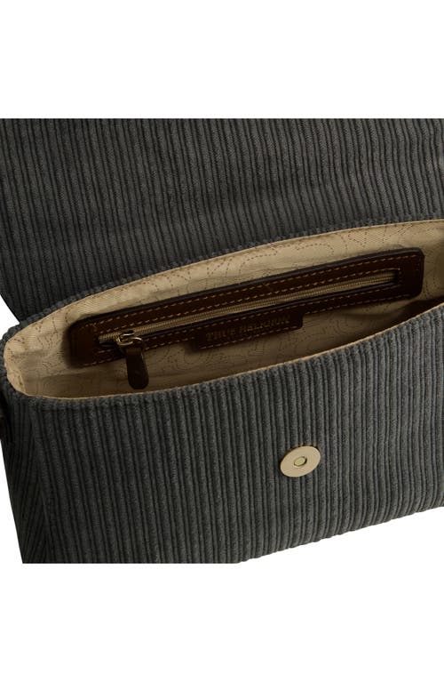 True Religion Brand Jeans Corduroy Mini Satchel Bag In Grey