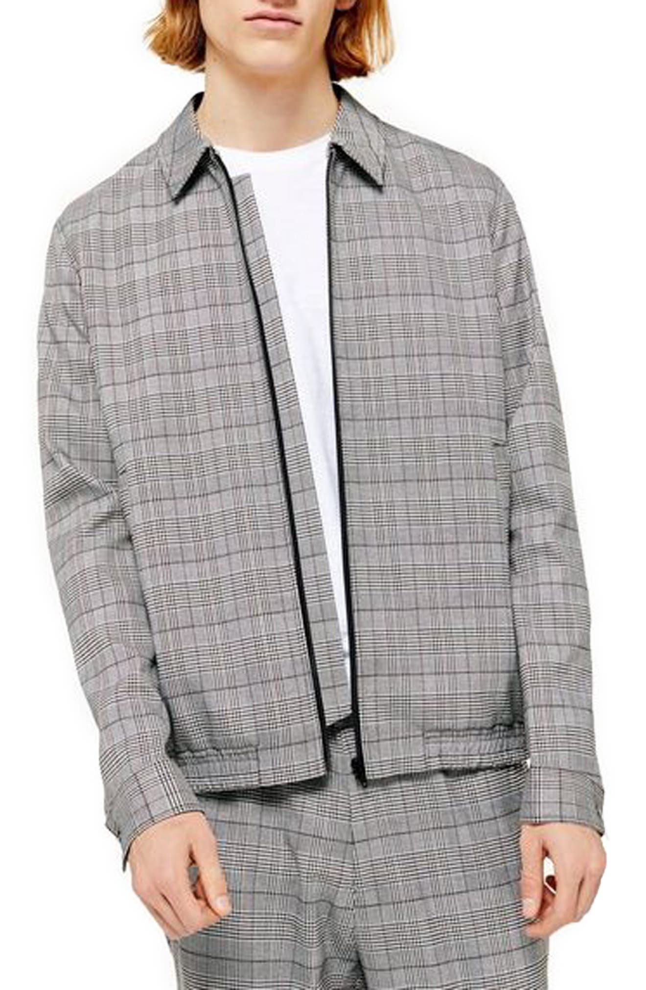 topman grey jacket