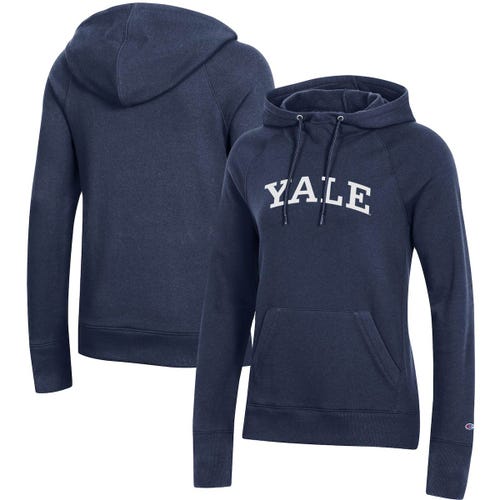 Women's Champion Navy Yale Bulldogs Arch Pullover Hoodie at Nordstrom, Size Large | Nordstrom