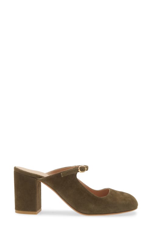 Shop Cordani Shayna Mary Jane Mule In Crosta Militare