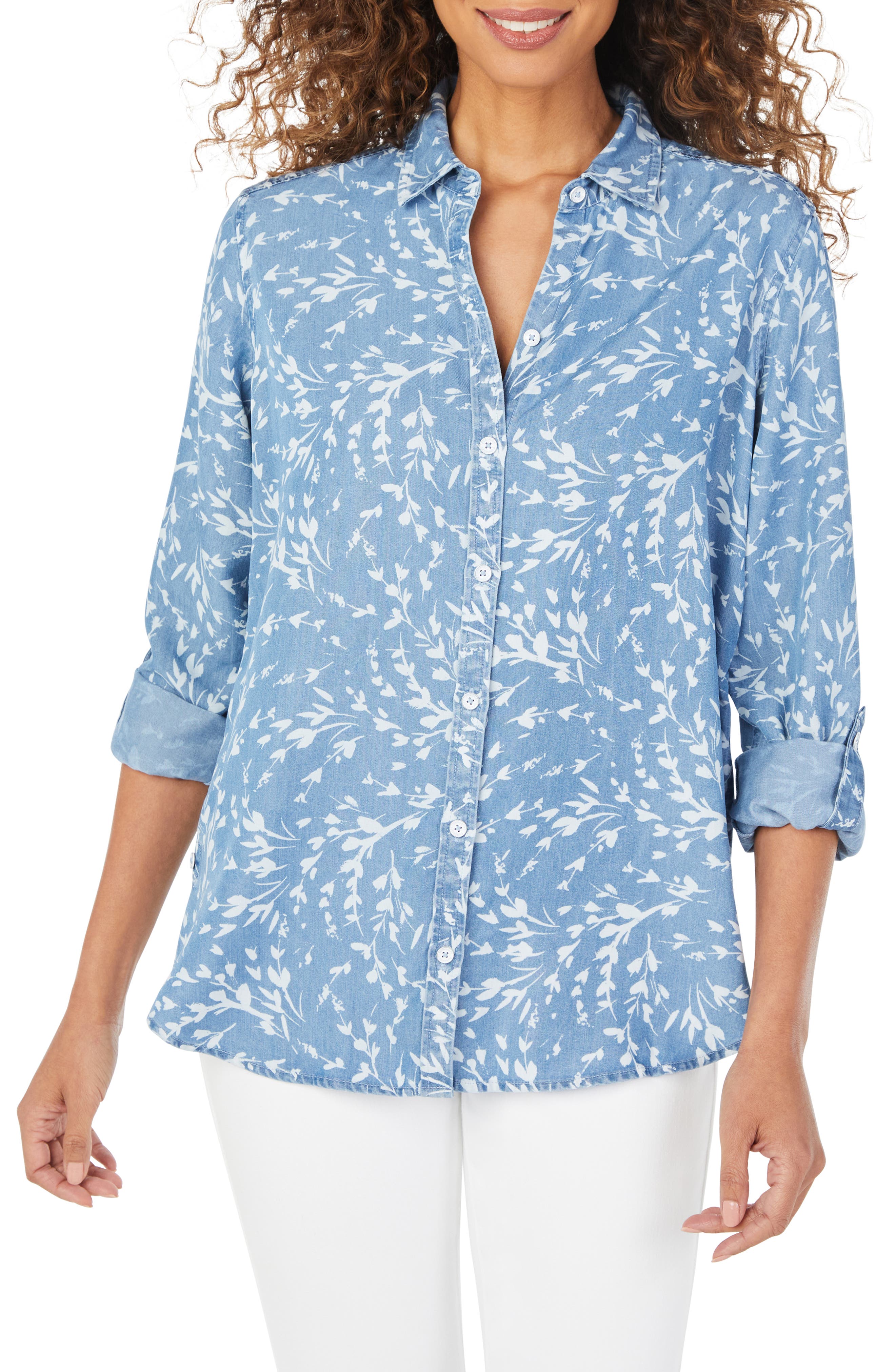 Foxcroft Carmen Wistful Branches Print 