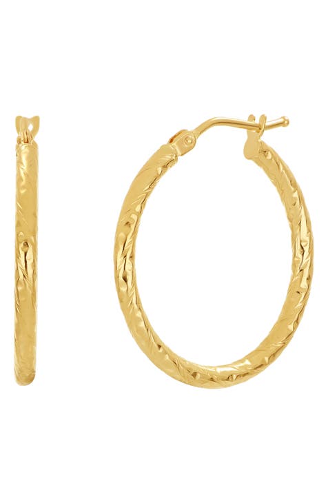 diamond hoop earrings | Nordstrom