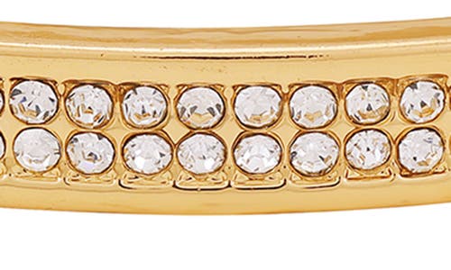 Vince Camuto Pavé Crystal Bar Slider Bracelet In Goldtone