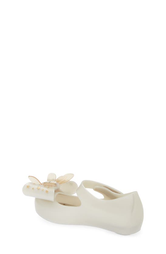 Shop Mini Melissa Melissa Kids' Mini Ultragirl Star Ii Mary Jane In White