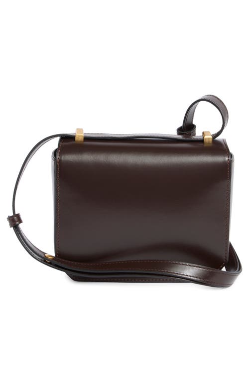 Shop Rag & Bone Small Max Leather Crossbody Bag In Dark Espresso