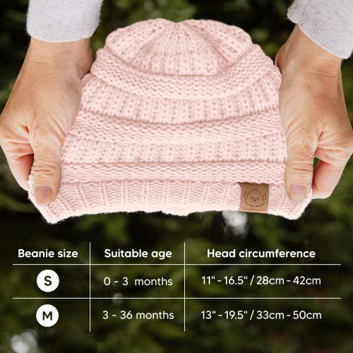 Keababies 3-pack Warmzy Baby Beanies In Macaron