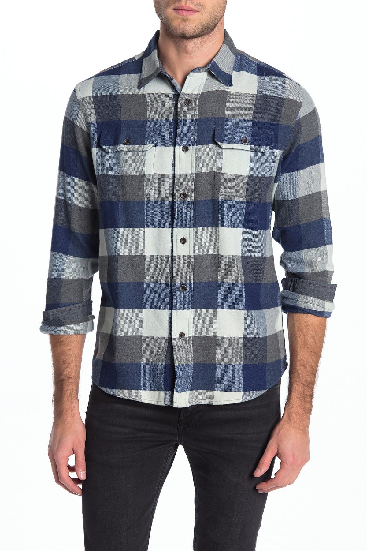 slim fit country check shirt