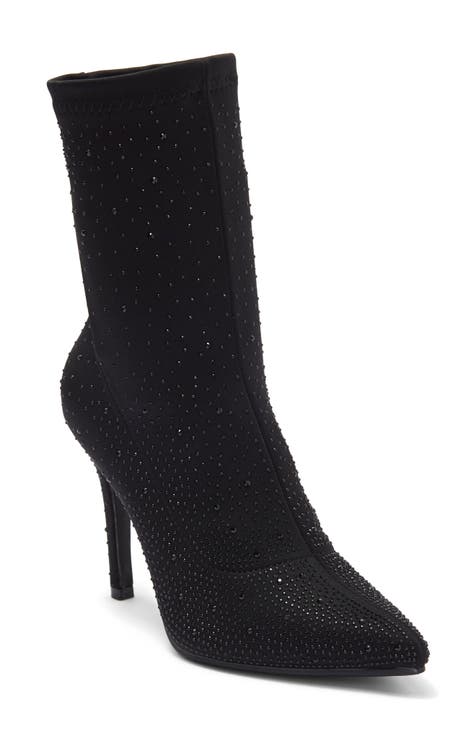Palin Embellished Pointed Toe Bootie (Women)