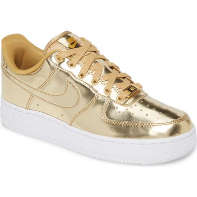Nike Air Force 1 Sp Metallic Sneaker- Metallic