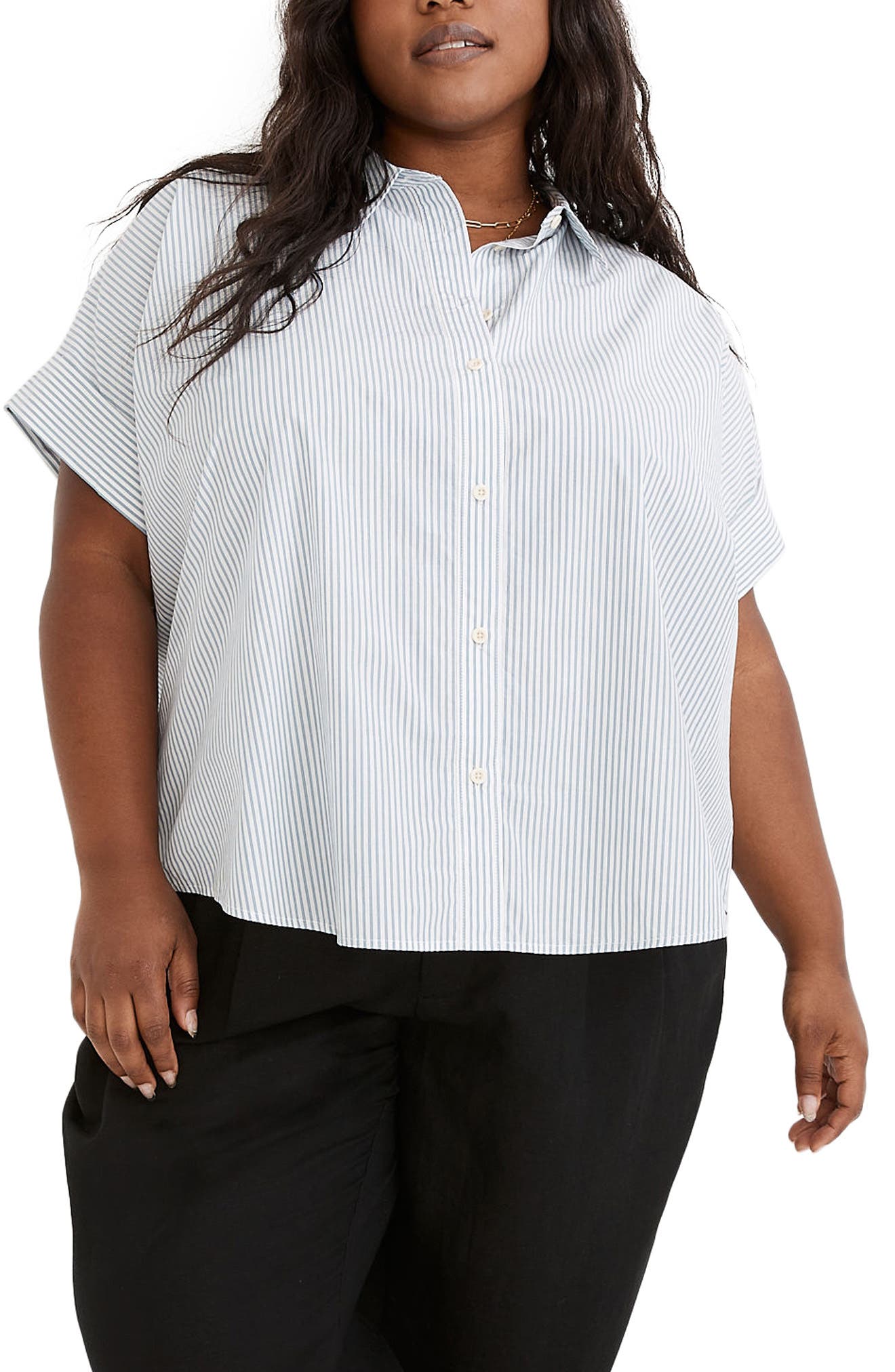 100% Cotton Plus-Size Tops for Women 